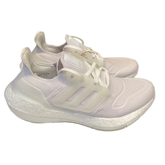 NEW Adidas Women's Ultraboost 22 W GX5590 Crystal White Tennis Shoes Sneakers 9 - Picture 2 of 6